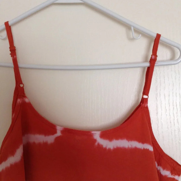 Joe Fresh Women's Tank Top Size M Tie Dye Vacation Beach Spaghetti Straps - Picture 4 of 4